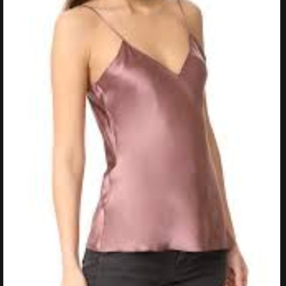 Emerson Thorpe Purple Silk Cami